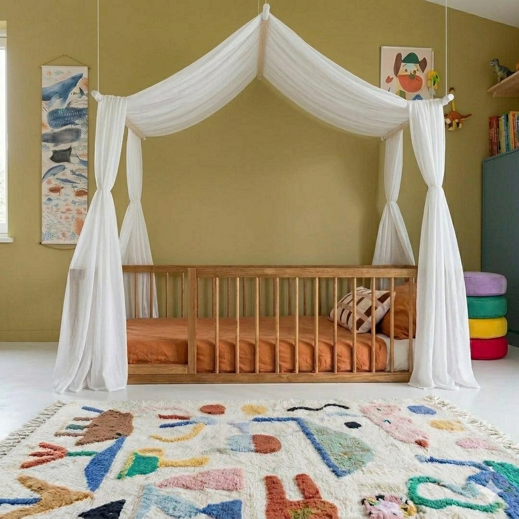 The Little Explorer Bed (Blackbutt)