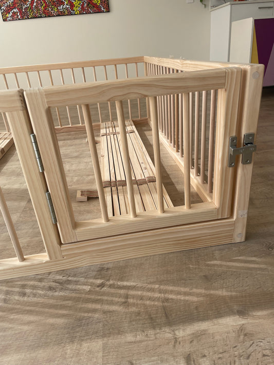A Floor Bed Safety Door